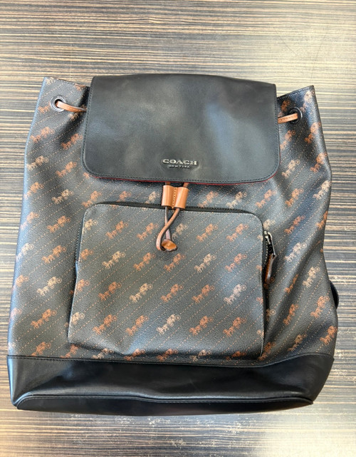 Vist Large View of Product Image Which is Used Coach Large Leather Handbag