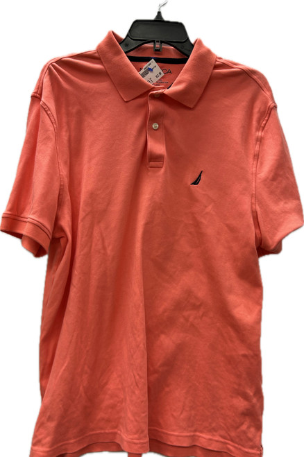 Vist Large View of Product Image Which is Used Nautica Mens Short Sleeve Top XL/17-17.5
