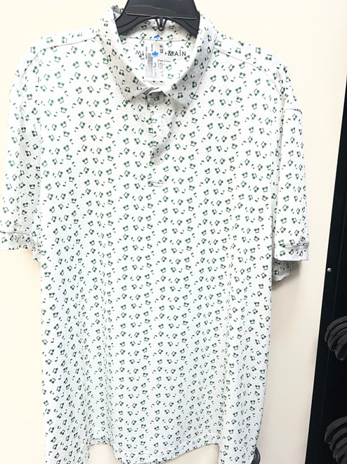 Vist Large View of Product Image Which is Used Mizzen & Main Mens Short Sleeve Top XL/17-17.5