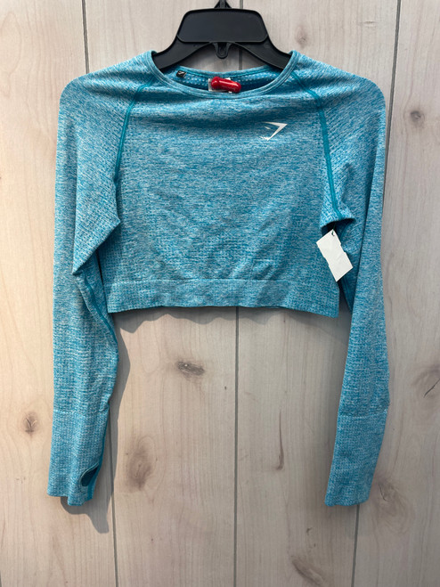 Vist Large View of Product Image Which is Used Gymshark Active Long Sleeve L-12/14