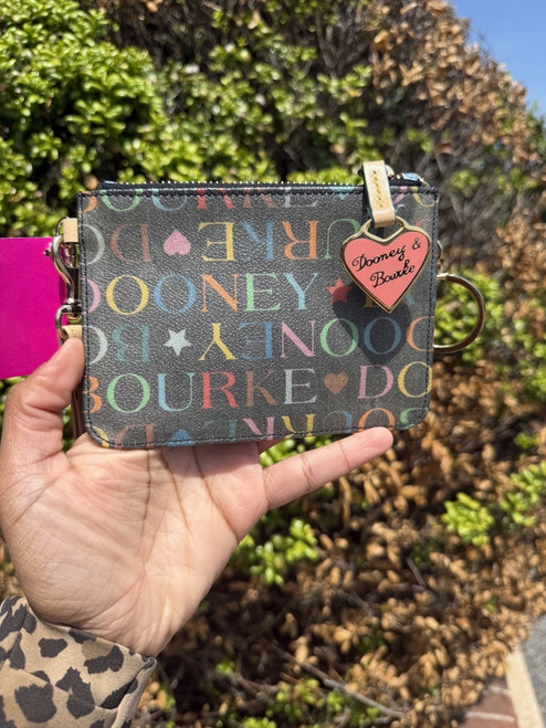 Vist Large View of Product Image Which is Used Dooney & Bourke Leather Wristlet