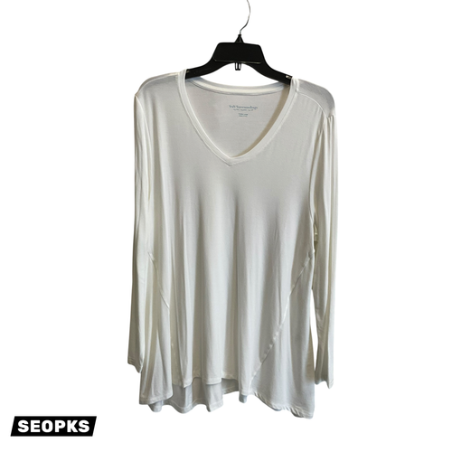 Vist Large View of Product Image Which is Used Soft Surroundings Long Sleeve Top L-12/14
