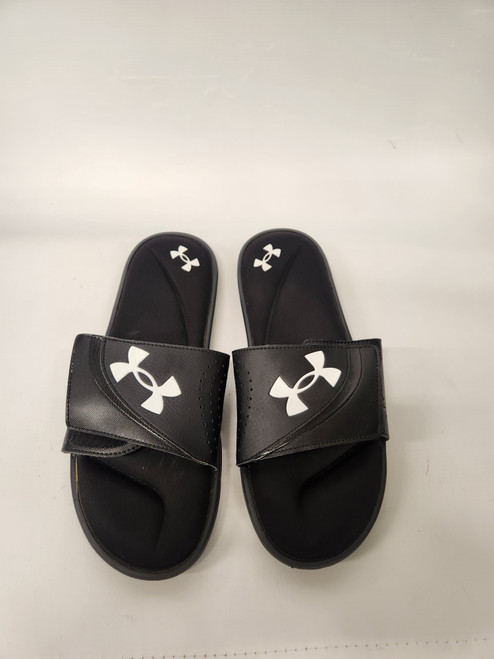 Vist Large View of Product Image Which is Used Under Armour Mens Flip Flops 13