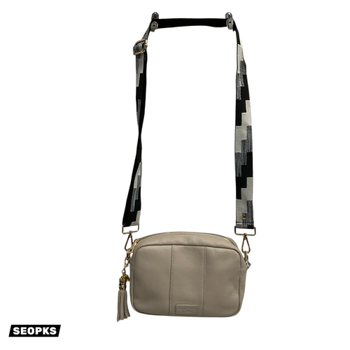 Vist Large View of Product Image Which is Used POM POM LONDON Small Leather Handbag