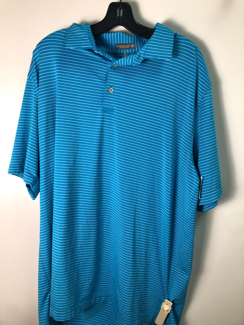 Vist Large View of Product Image Which is Used Peter Millar Mens Short Sleeve Top XL/17-17.5
