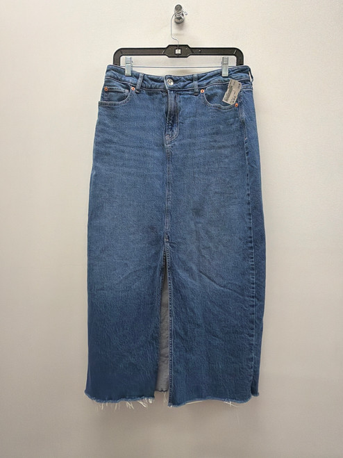 Vist Large View of Product Image Which is Used Western Reitman's Long Denim Skirt 16-33