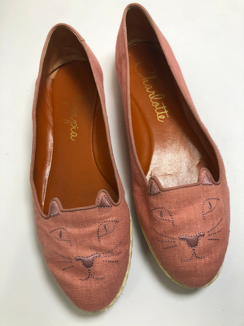 Vist Large View of Product Image Which is Used Charlotte Olympia Flats 9