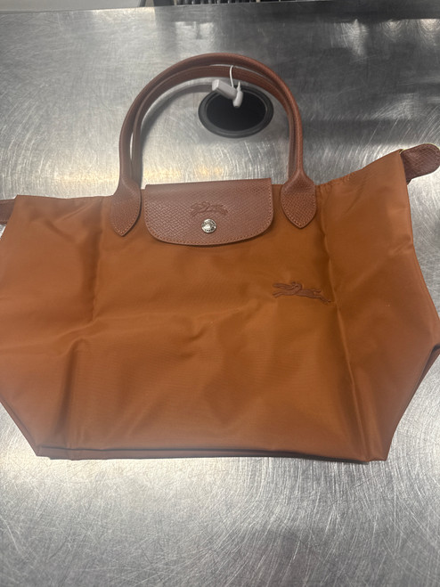 Vist Large View of Product Image Which is Used Orange Longchamp Small Handbag