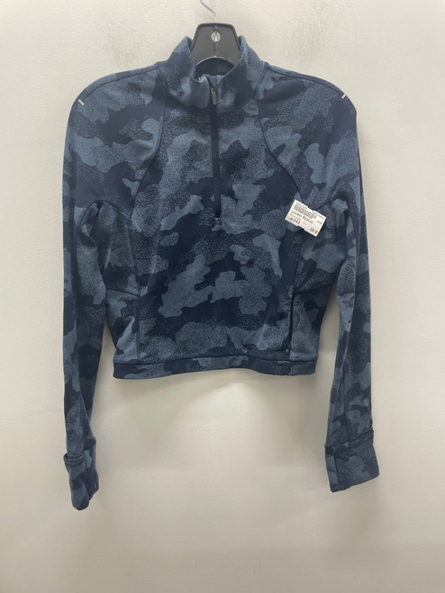 Vist Large View of Product Image Which is Used Blue Camo Lululemon Athletica Active Jacket S-4/6