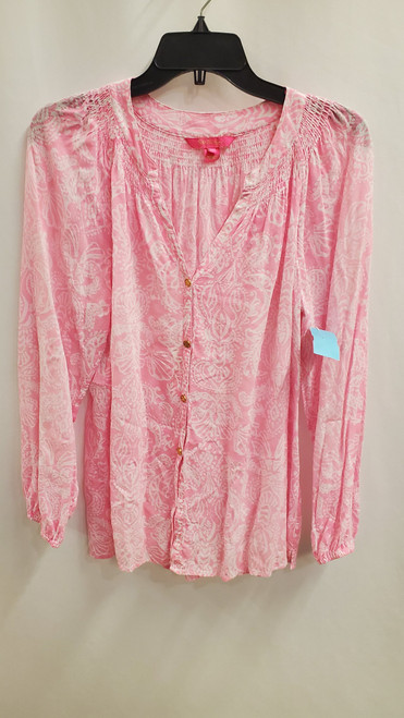 Vist Large View of Product Image Which is Used Lilly Pulitzer Long Sleeve Top L-12/14