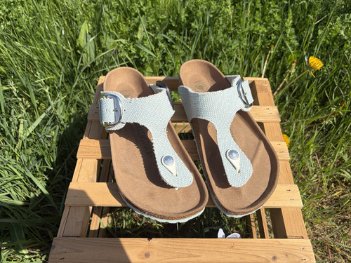 Vist Large View of Product Image Which is Used Birkenstock Sandals 7