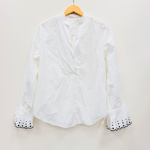 Vist Large View of Product Image Which is Used See By Chloe Long Sleeve Top S-4/6