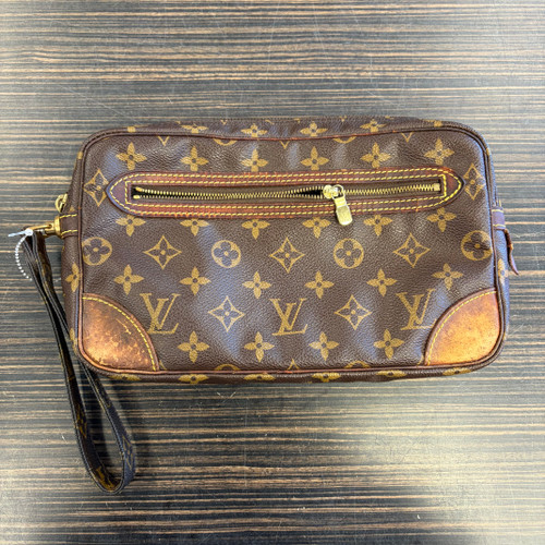 Vist Large View of Product Image Which is Used As Is Louis Vuitton Wristlet