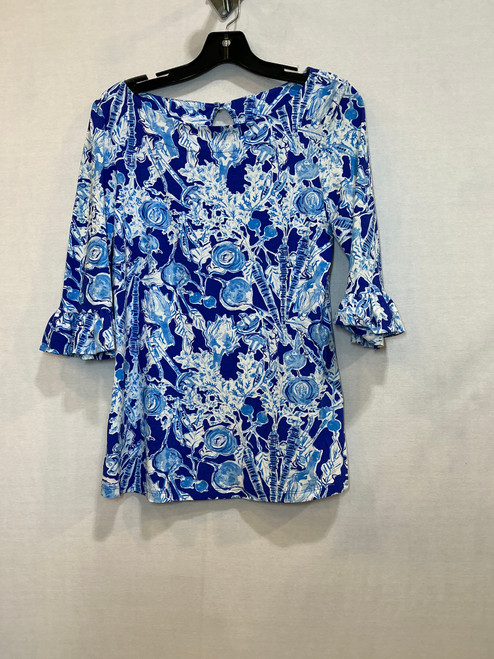 Vist Large View of Product Image Which is Used Lilly Pulitzer Short Sleeve Top S-4/6