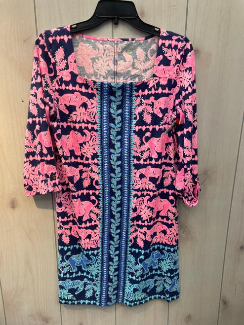 Vist Large View of Product Image Which is Used Lilly Pulitzer Short Dress B M-8/10