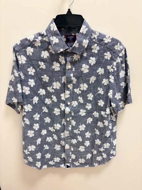Vist Large View of Product Image Which is Used Untuckit Mens Short Sleeve Top S/14-14.5