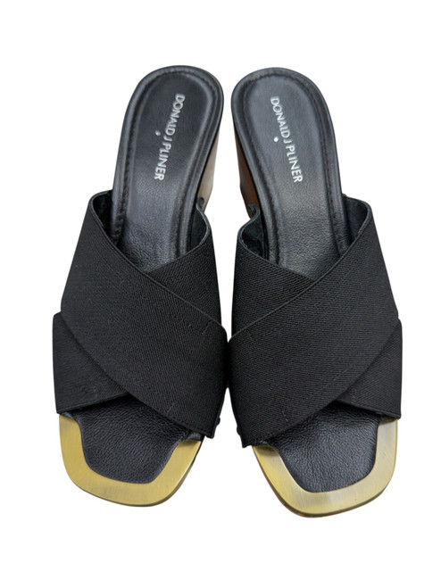 Vist Large View of Product Image Which is Used Donald J Pliner Wedge Sandals 7.5