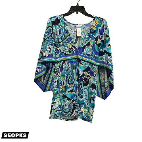 Vist Large View of Product Image Which is Used Trina Turk Short Sleeve Top S-4/6