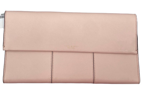 Vist Large View of Product Image Which is Used Tory Burch Leather Wristlet