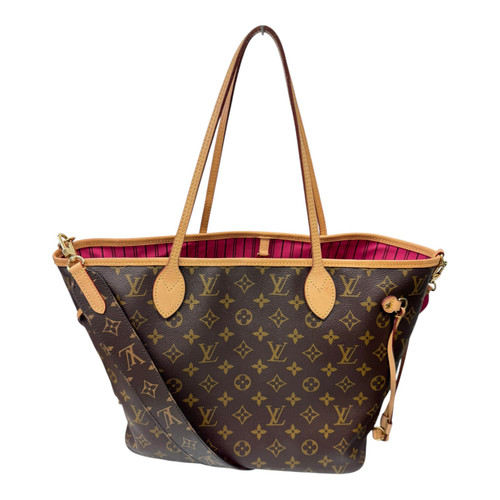 Vist Large View of Product Image Which is Used Louis Vuitton Monogram Neverfull MM Inside Out Bandouliere