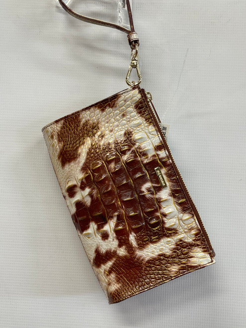 Vist Large View of Product Image Which is Used Brahmin Leather Wristlet