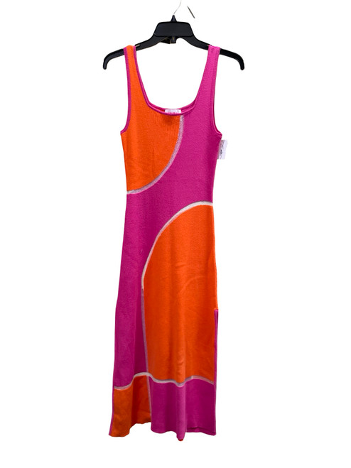 Vist Large View of Product Image Which is Used Solid&Striped Long Dress B S-4/6