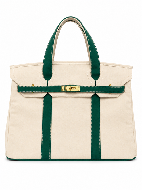 Vist Large View of Product Image Which is New Canvas Boat Tote Bag