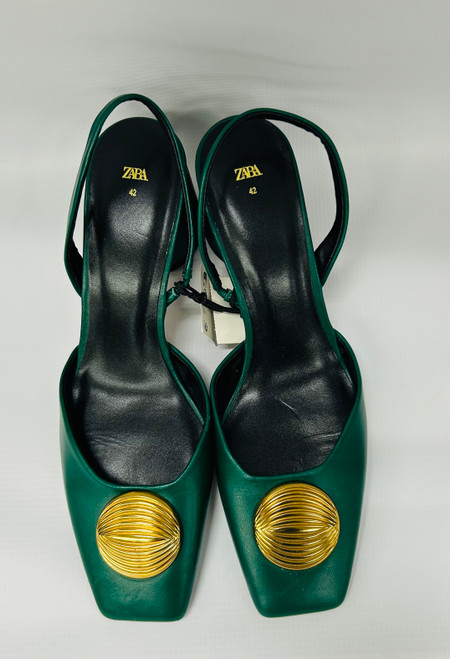 Vist Large View of Product Image Which is Used Zara Low Heels 11