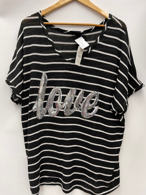Vist Large View of Product Image Which is Used Lane Bryant Short Sleeve Top XL-16