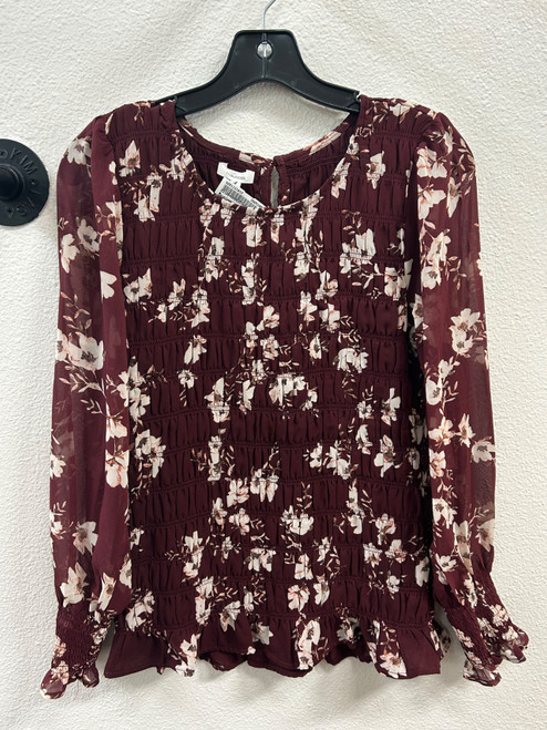 Vist Large View of Product Image Which is Used Maurices Long Sleeve Top S-4/6