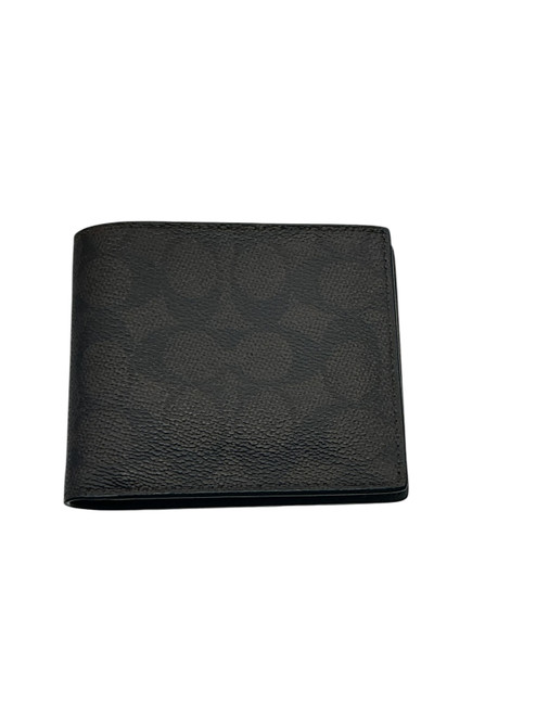 Vist Large View of Product Image Which is Used Coach Mens Leather Wallet