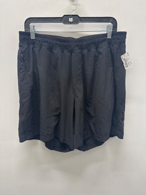 Vist Large View of Product Image Which is Used Black Lululemon Athletica Mens Athletic Shorts XL