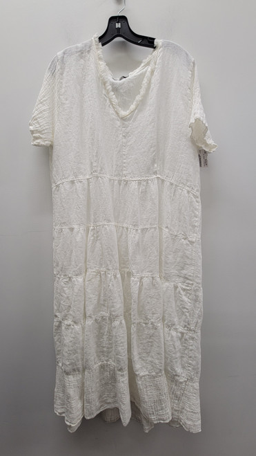 Vist Large View of Product Image Which is Used White Couleur Lin Long Dress B M-8/10