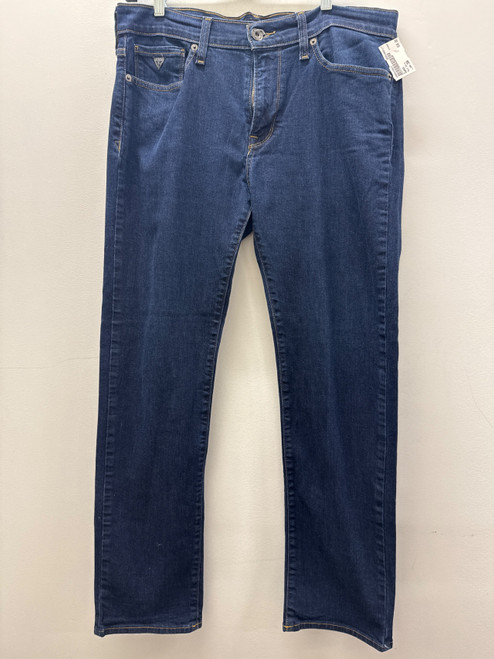 Vist Large View of Product Image Which is Used Blue Guess Mens Denim 36W