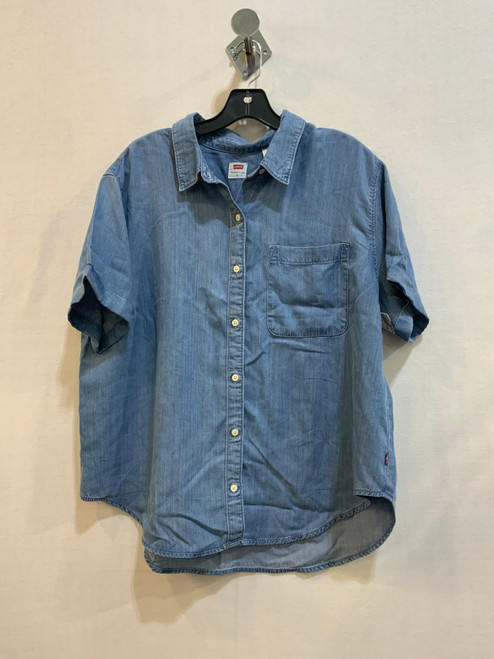 Vist Large View of Product Image Which is Used Levi's Short Sleeve Top XL-16