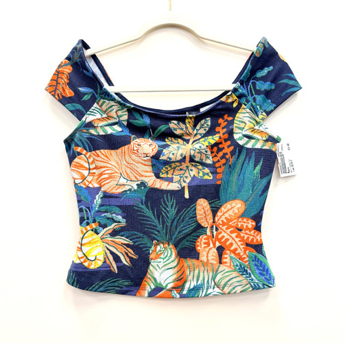 Vist Large View of Product Image Which is Used Maeve Short Sleeve Top XS-0/2