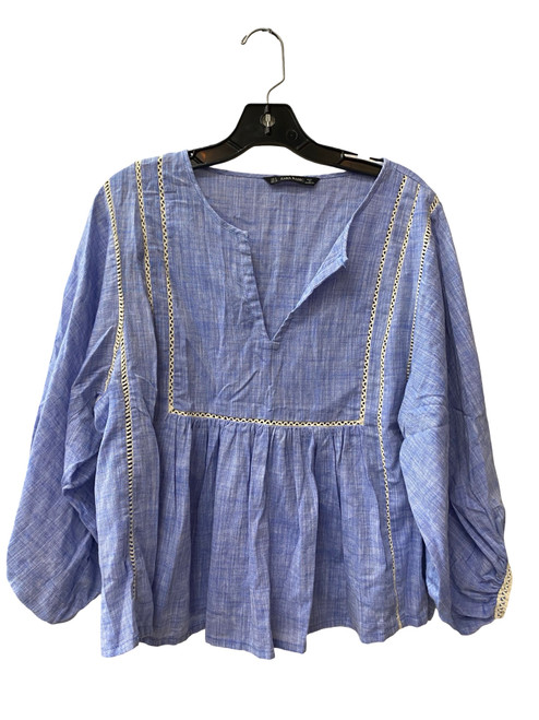 Vist Large View of Product Image Which is Used Zara Basic Long Sleeve Top S-4/6