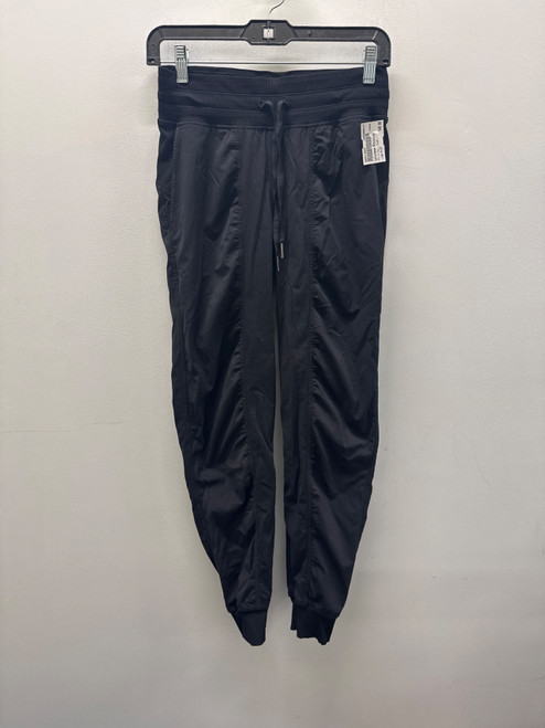 Vist Large View of Product Image Which is Used Black Lululemon Athletica Active Pant 4-27