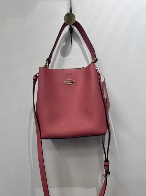 Vist Large View of Product Image Which is Used Coach Small Leather Handbag - AS IS 