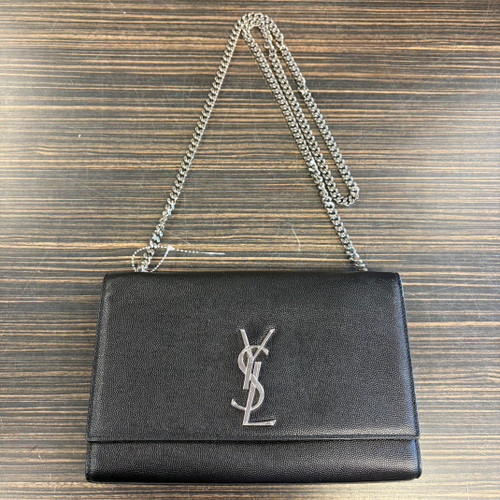 Vist Large View of Product Image Which is Used AS IS Yves Saint-Laurent Medium Leather Handbag