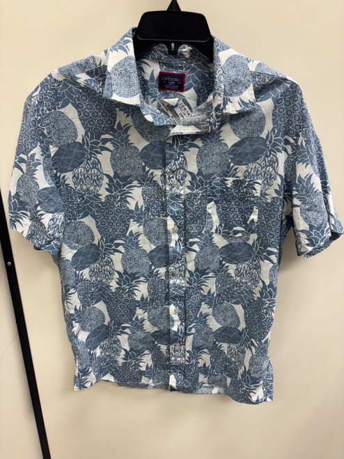Vist Large View of Product Image Which is Used Untuckit Mens Short Sleeve Top L/16-16.5