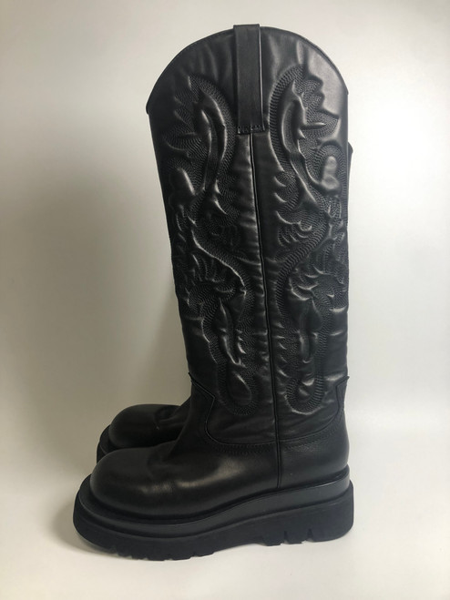 Vist Large View of Product Image Which is Used Jeffery Campbell  Tall Boots 9.5