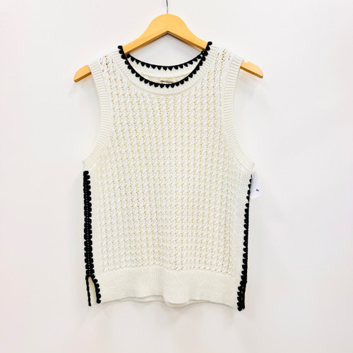 Vist Large View of Product Image Which is Used Magaschoni Sleeveless Top S-4/6