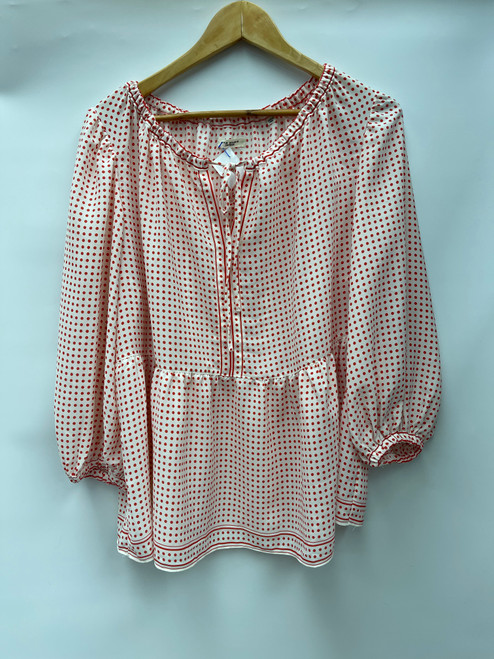 Vist Large View of Product Image Which is Used Max Studio Long Sleeve Top 1X-18