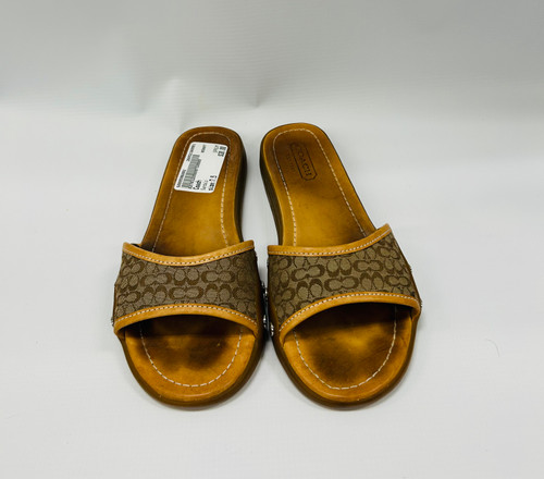 Vist Large View of Product Image Which is Used Coach Sandals 7.5
