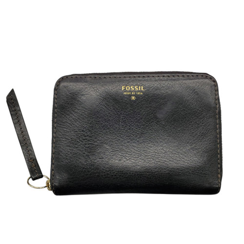Vist Large View of Product Image Which is Used Fossil Leather Wallet