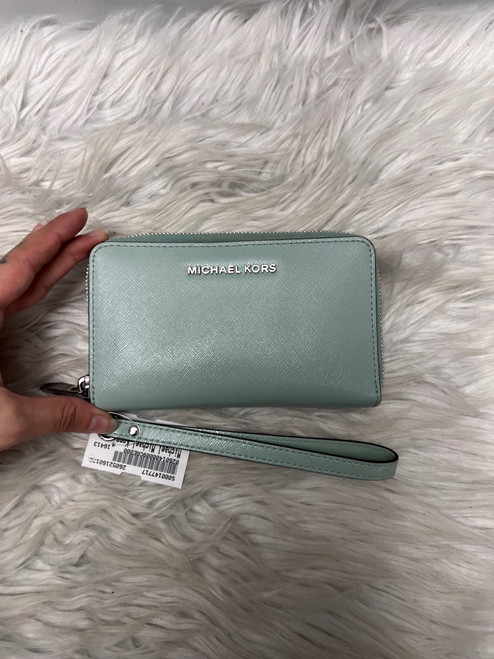 Vist Large View of Product Image Which is Used Michael Michael Kors Leather Wallet