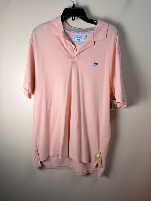 Vist Large View of Product Image Which is Used Southern Tide Mens Short Sleeve Top L/16-16.5