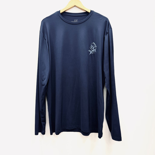 Vist Large View of Product Image Which is Used Vineyard Vines Mens Active Long Sleeve L