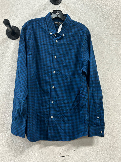 Vist Large View of Product Image Which is Used Banana Republic Mens Long Sleeve Top L/16-16.5